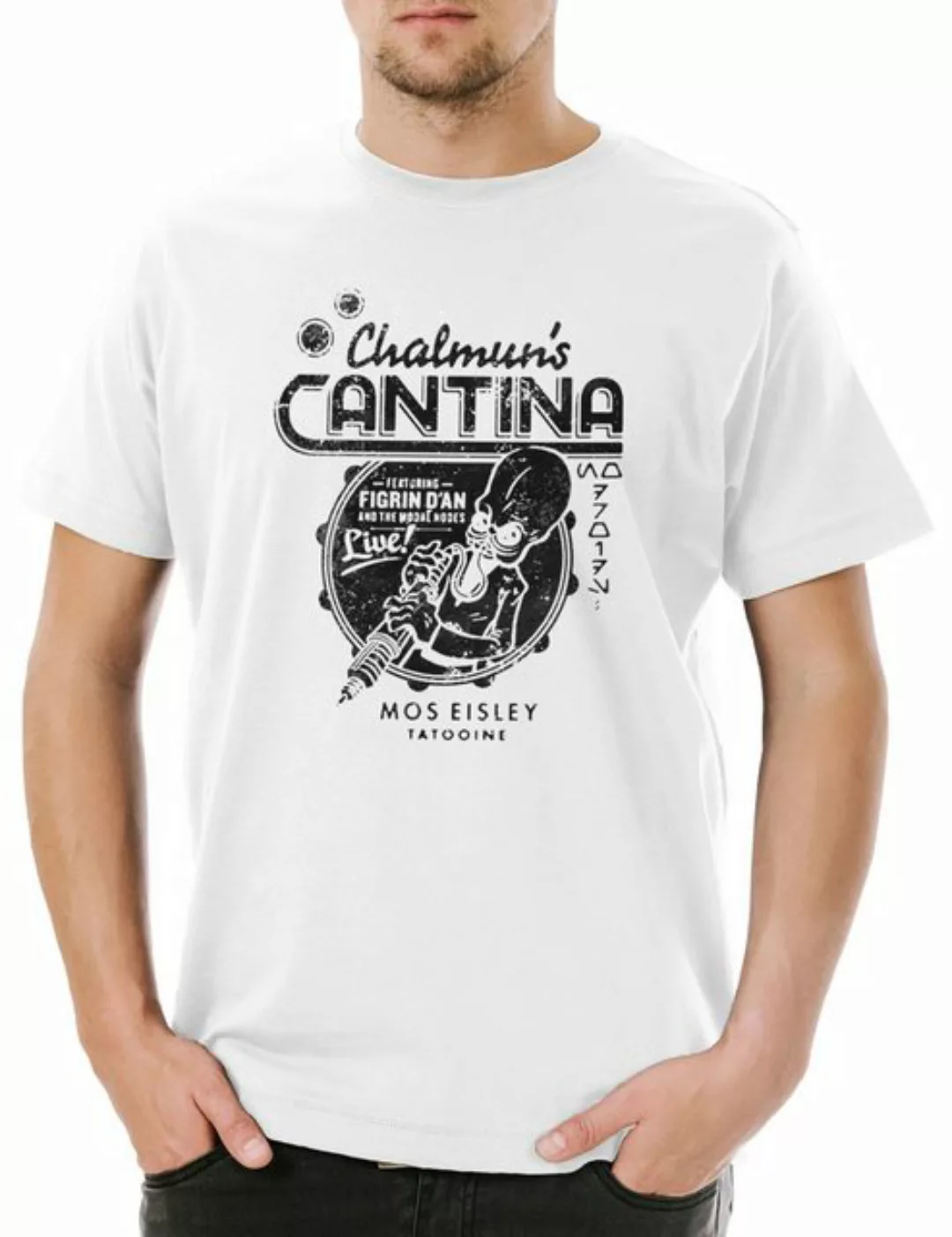 Urban Backwoods Print-Shirt Chalmun's Cantina Vintage III Herren T-Shirt Kr günstig online kaufen