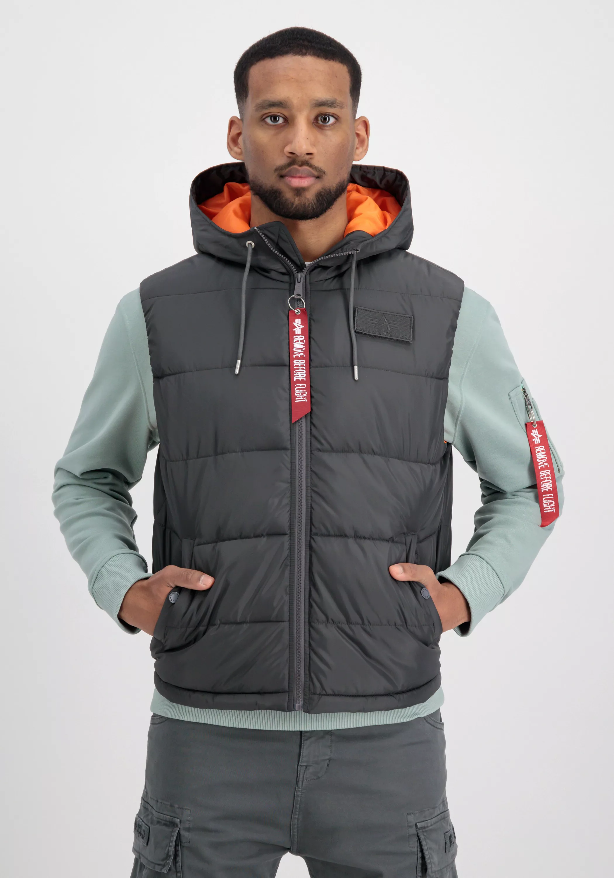 Alpha Industries Blouson "Alpha Industries Men - Vests Hooded Puffer Vest F günstig online kaufen