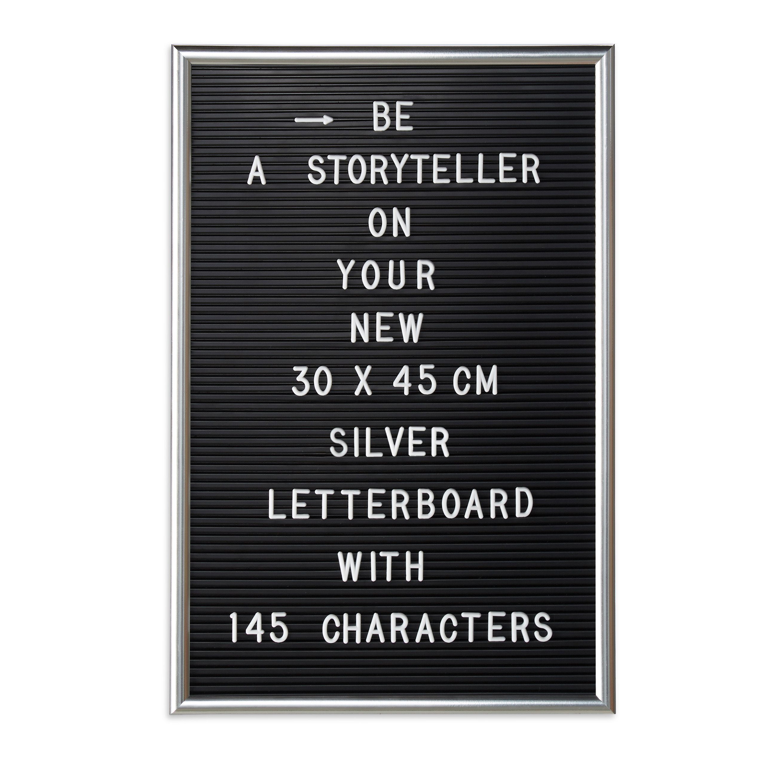 relaxdays Memoboard Letterboard 30 x 45 günstig online kaufen