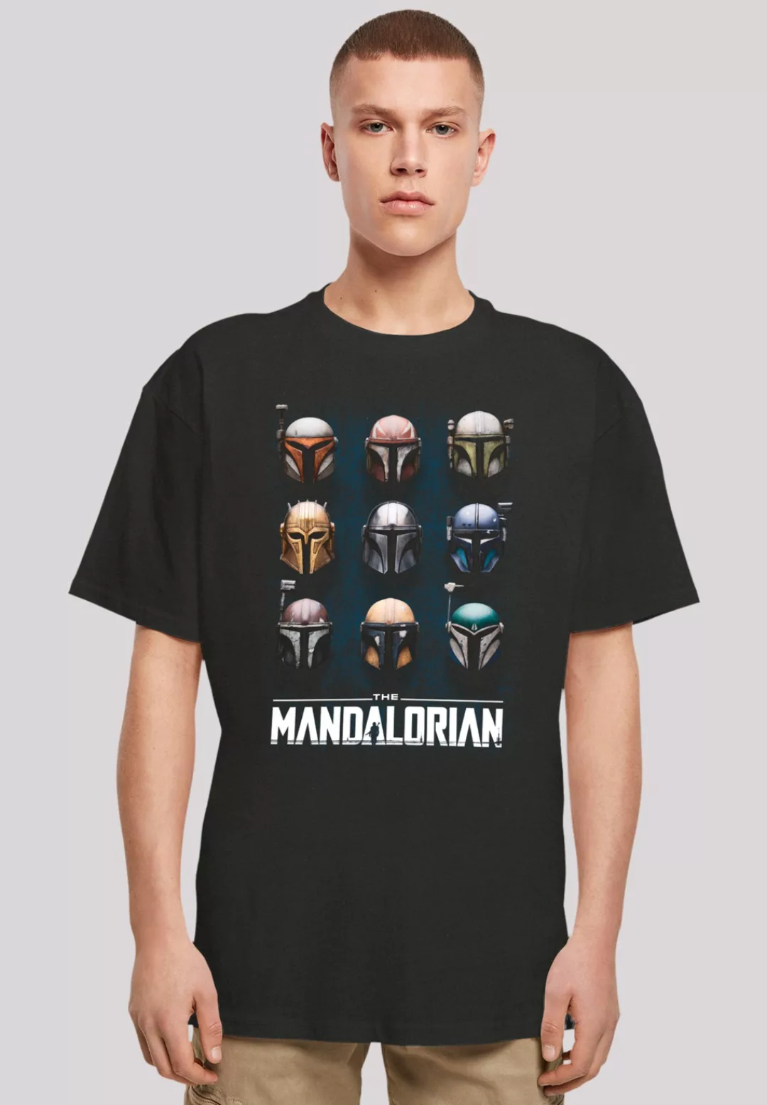 F4NT4STIC T-Shirt "Star Wars The Mandalorian Helmets", Premium Qualität günstig online kaufen