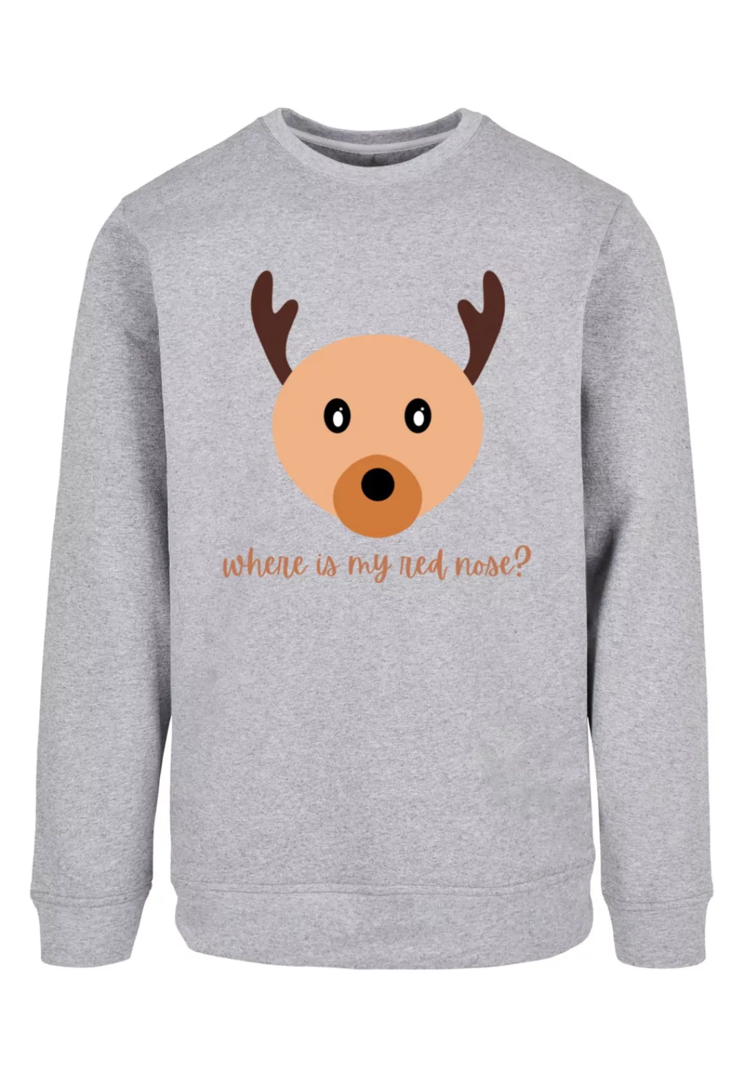 F4NT4STIC Kapuzenpullover "Red Nose Weihnachten", Print günstig online kaufen