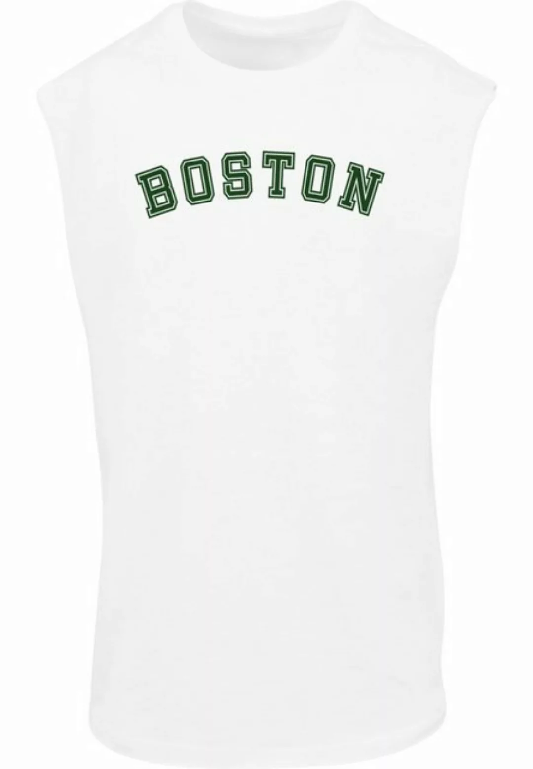 Merchcode Tanktop Merchcode Boston Sleeveless Tee (1-tlg) günstig online kaufen