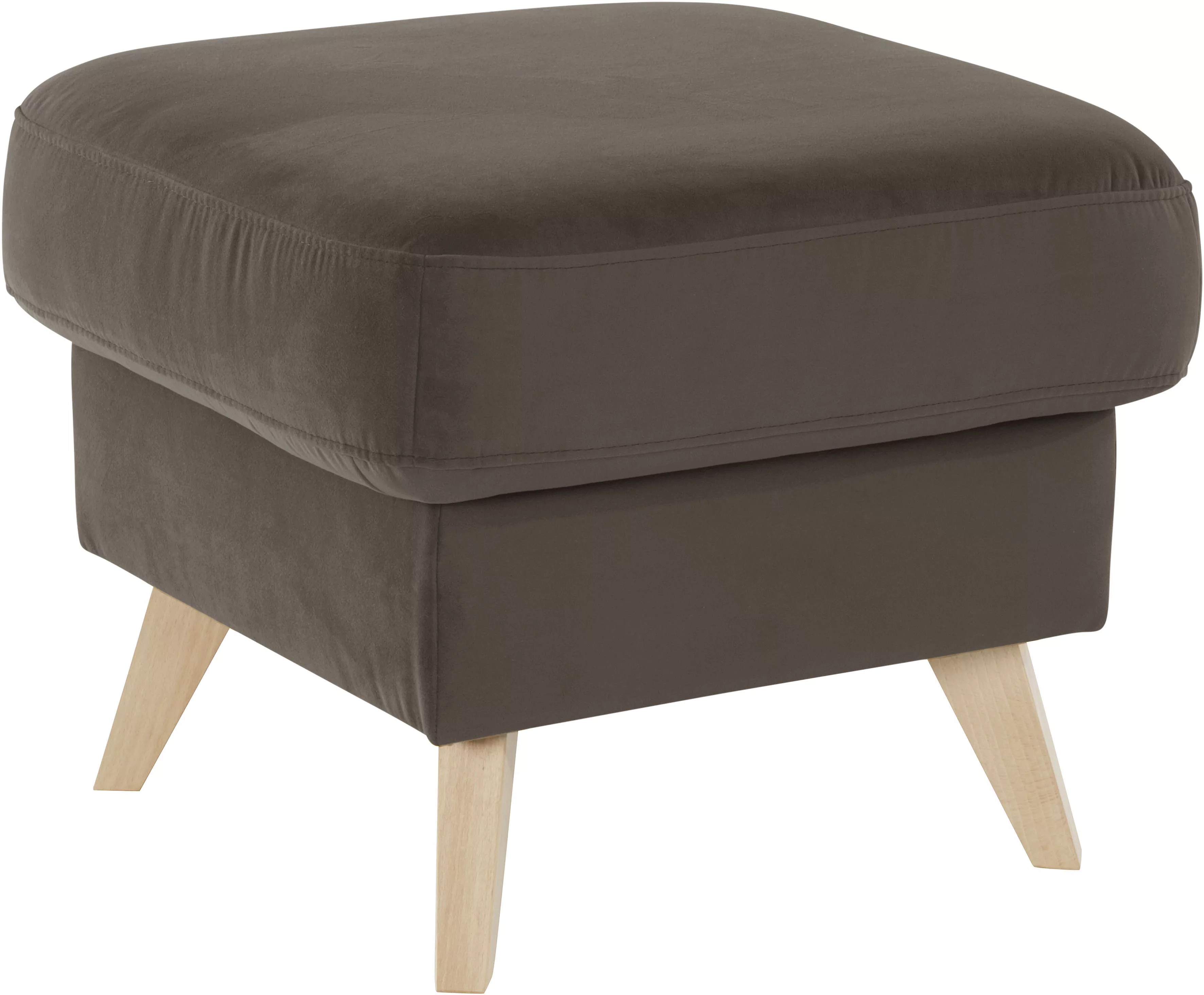 exxpo - sofa fashion Hocker »Nappa mit praktischem Staufach unter der Sitzf günstig online kaufen