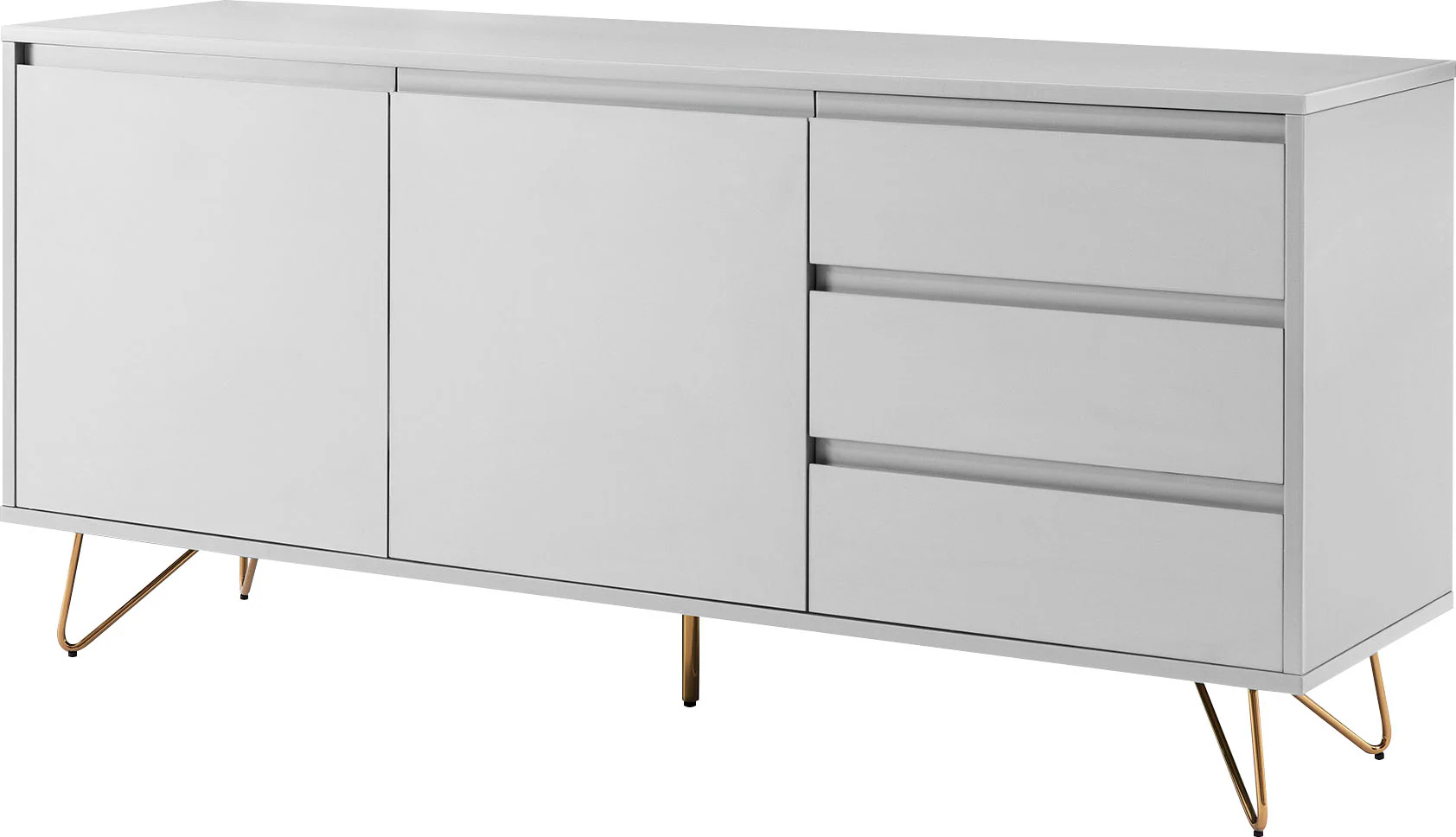 SalesFever Sideboard, Kommode mit Hairpin Beinen, Breite 150 cm günstig online kaufen