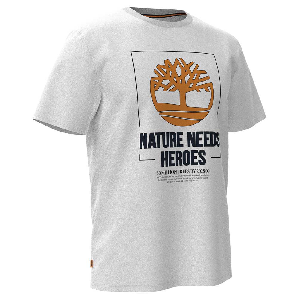 Timberland Nature Needs Heroes Front Graphic Regular Kurzärmeliges T-shirt günstig online kaufen