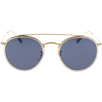 Ray-ban  Sonnenbrillen Round Double Bridge Sonnenbrille RB3647N 9210R5 günstig online kaufen