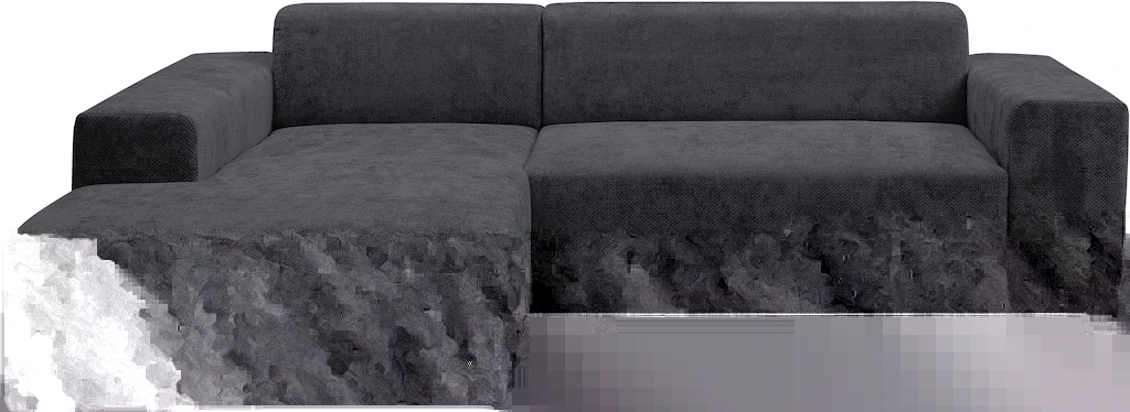 WERK2 Ecksofa "Zeus-L modern und zeitlos, Breite 253cm, bequemes Sofa", Cur günstig online kaufen
