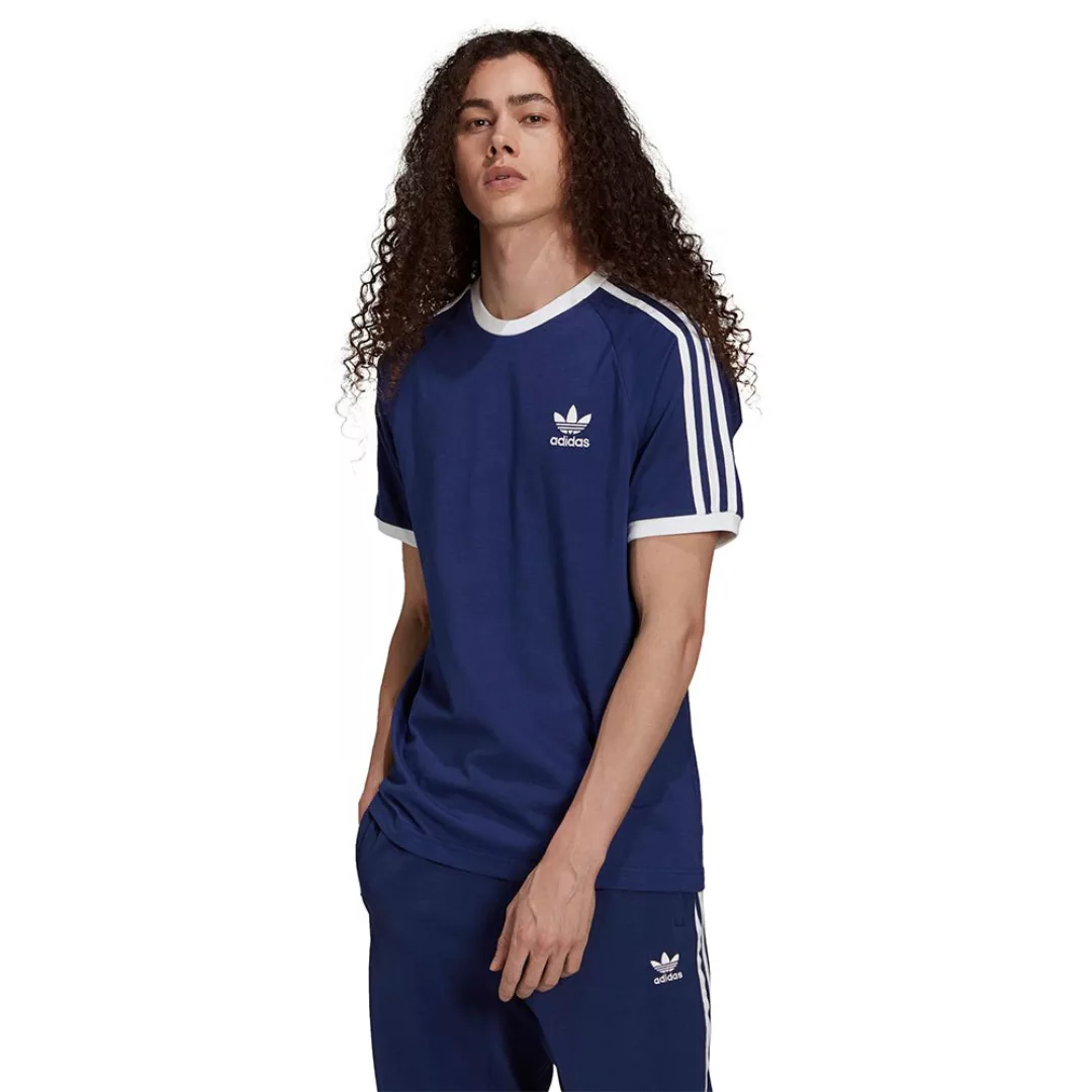 Adidas Originals 3 Stripes Kurzarm T-shirt S Night Sky günstig online kaufen