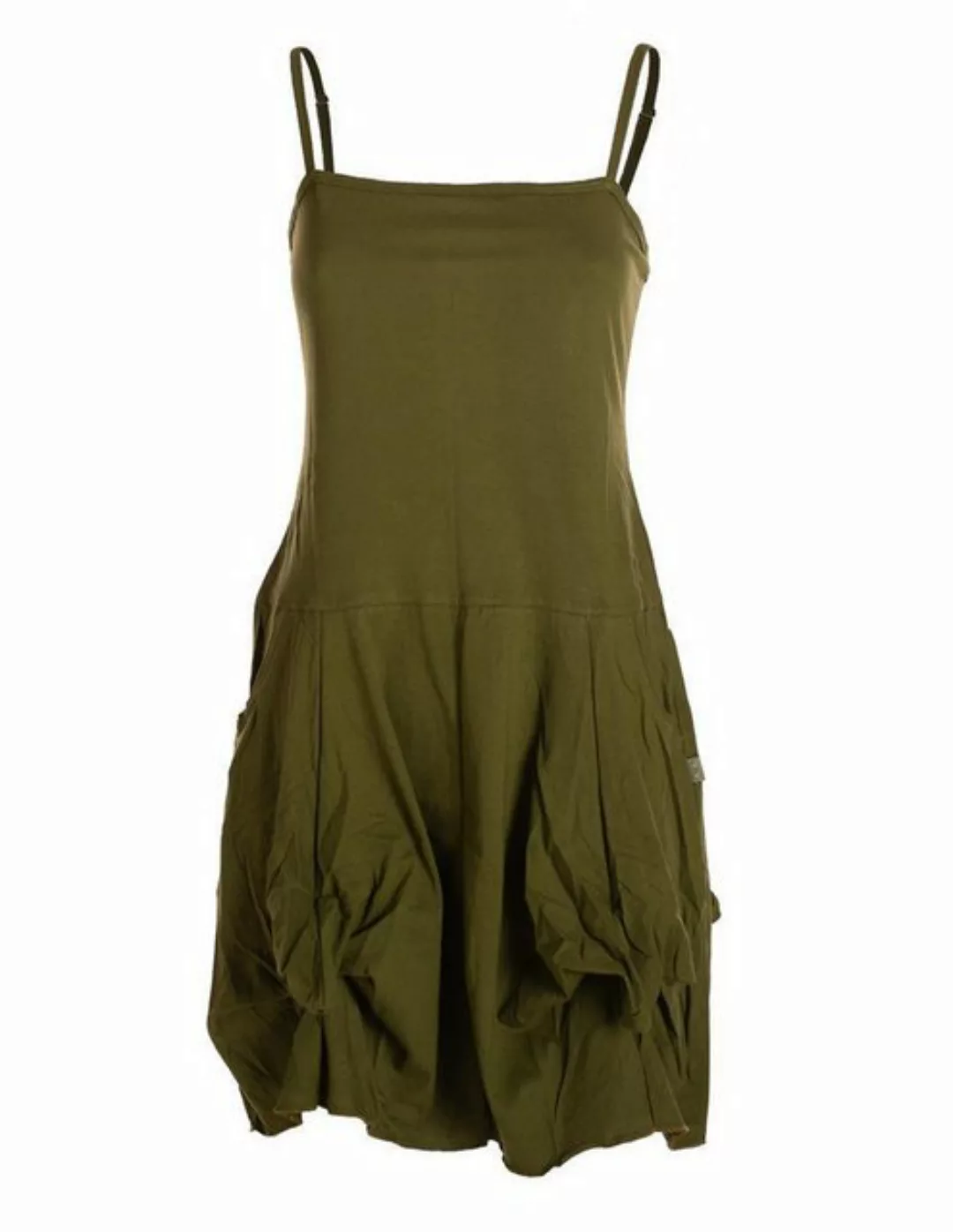 Vishes Sommerkleid Damen Ballon-Kleid Tunika-Kleid Sommerkleid verstellbare günstig online kaufen