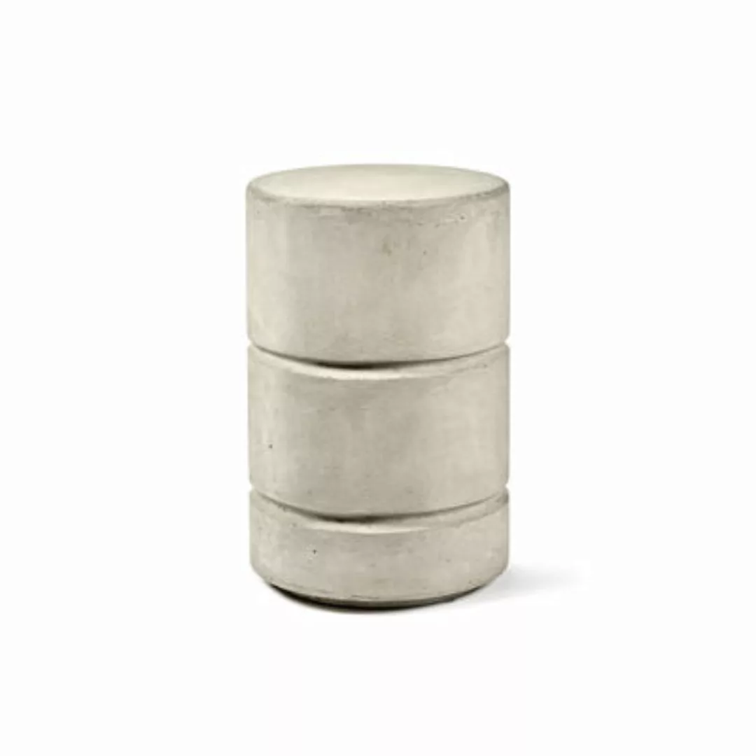 Beistelltisch Marie stein grau / Hocker - Beton - Serax - Grau günstig online kaufen