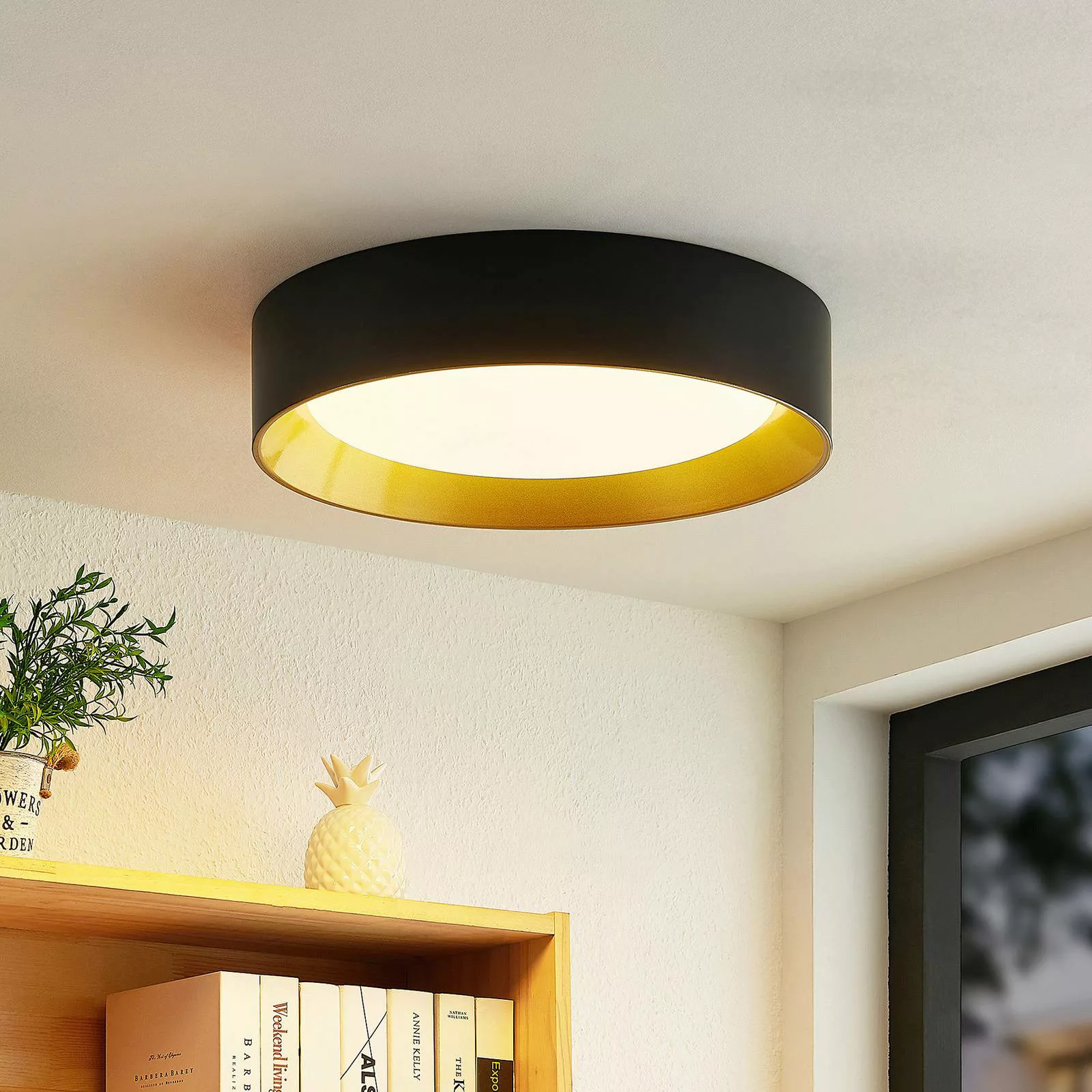 Lindby Kambia LED-Deckenleuchte, 45 cm günstig online kaufen