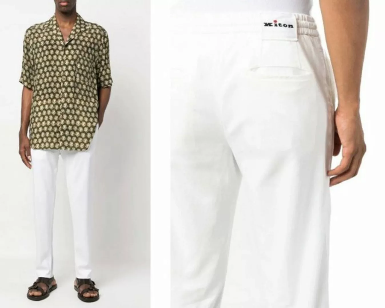 Kiton Loungehose KiTON Lyocell Hose Trousers Lounge Pants Jogpants Chino El günstig online kaufen