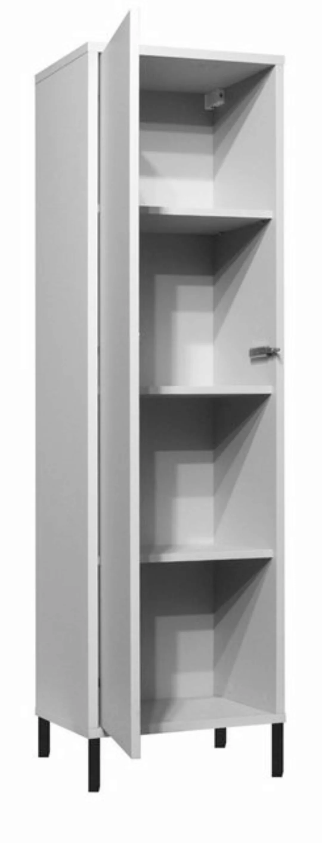 58 aufm Kessel Mehrzweckschrank mit Tür Erna 41x32x147 Wohnzimmer Wandschra günstig online kaufen