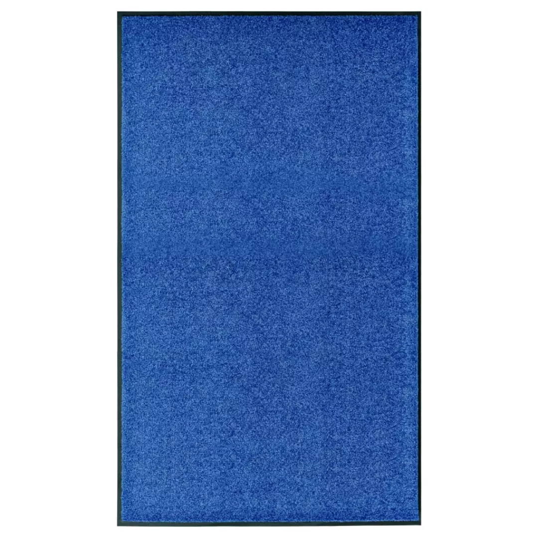 Fußmatte Waschbar Blau 90x150 Cm günstig online kaufen