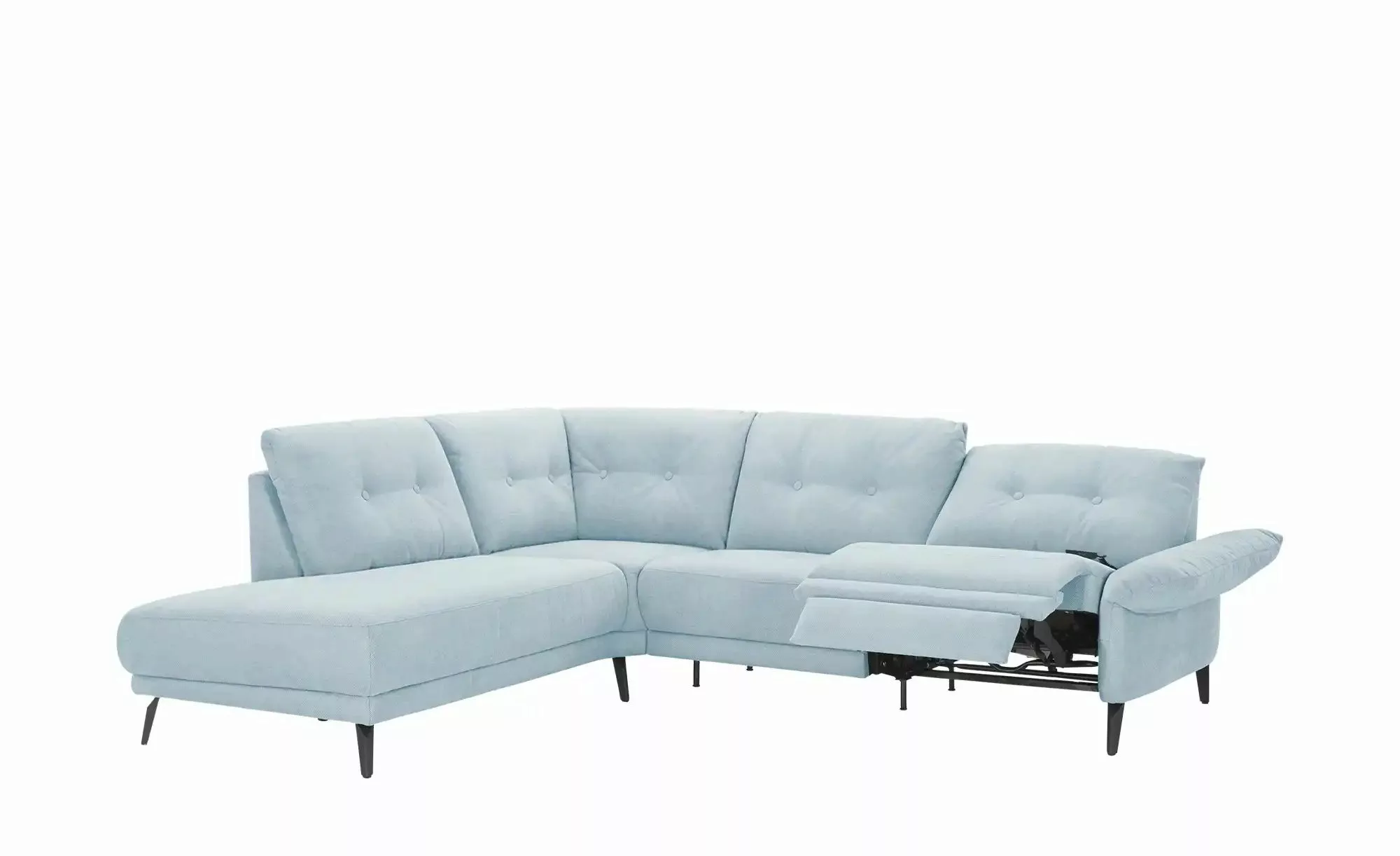 Jette Home Ecksofa   Scope  ¦ blau ¦ Maße (cm): B: 258 H: 88 T: 221.0 Polst günstig online kaufen