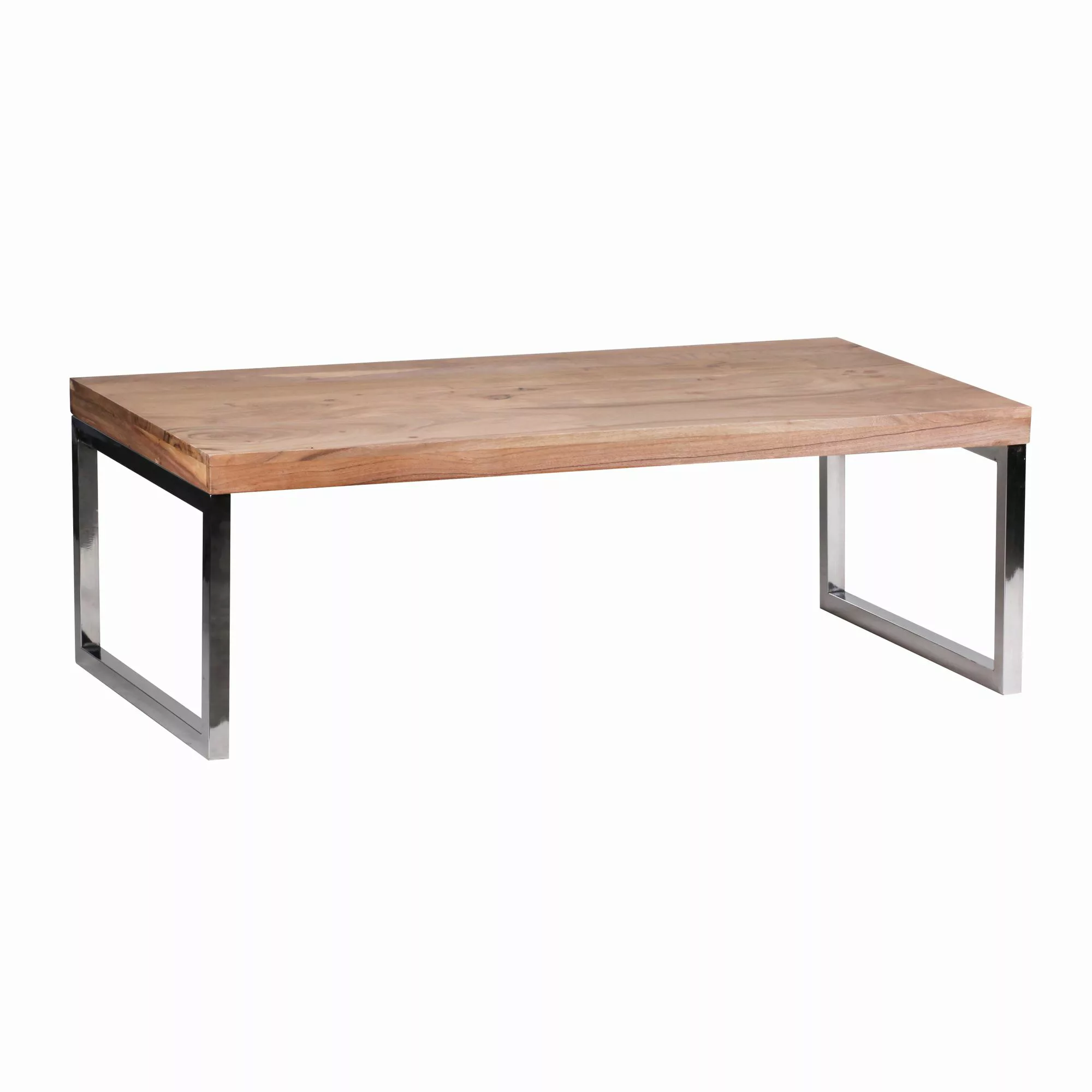 Couchtisch GUNA Massiv-Holz Akazie 120 cm breit Wohnzimmer-Tisch Design dun günstig online kaufen