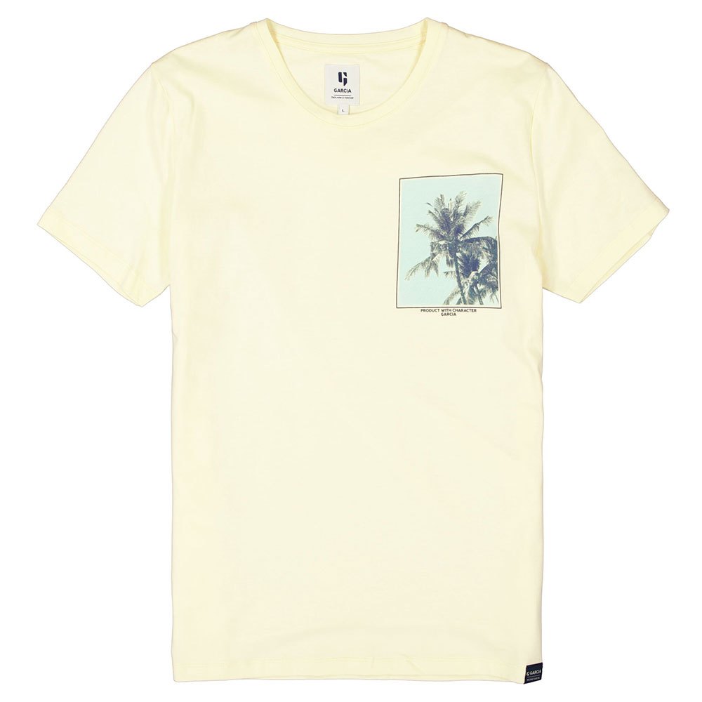 Garcia T-shirt Kurzarm T-shirt L Custard günstig online kaufen