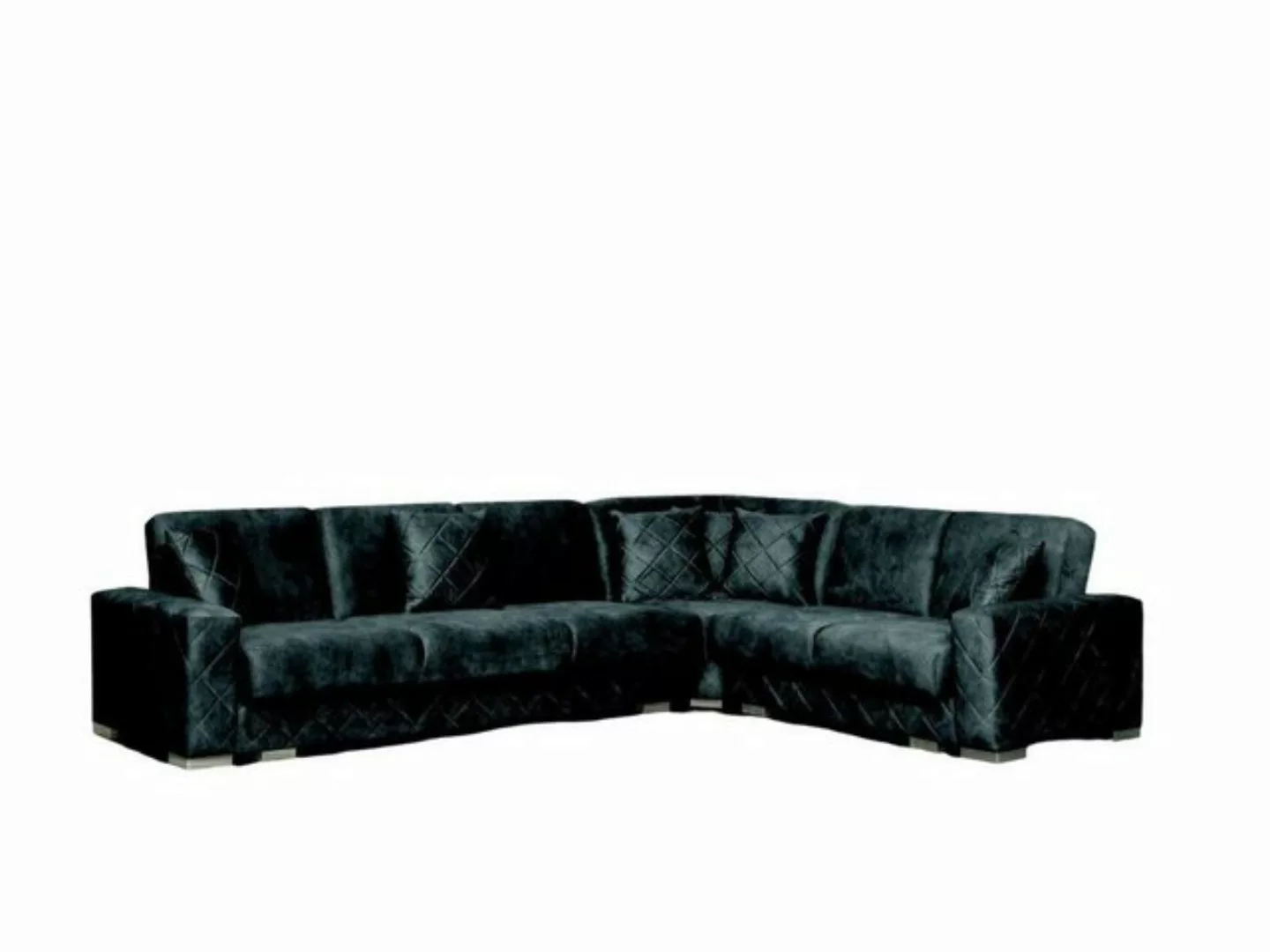 Xlmoebel Ecksofa Gestaltung Sofa Wohncouch Samt Sitzlandschaft L-Form Schla günstig online kaufen