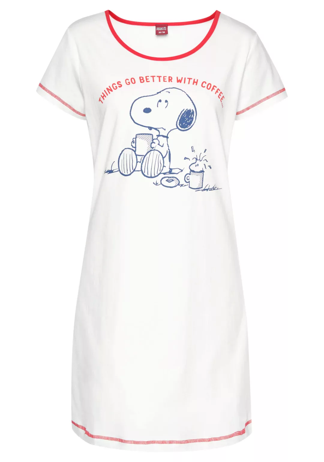Peanuts Nachthemd, mit Snoopy Druckmotiv günstig online kaufen