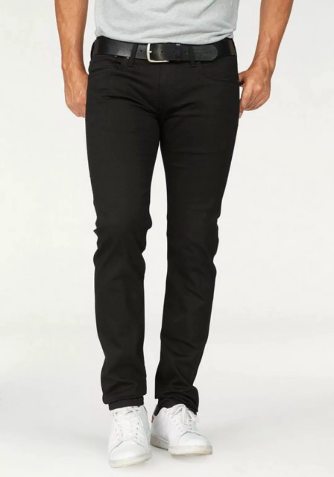 Pepe Jeans Herren Jeans Hatch - Slim Fit - Schwarz - Stay Black günstig online kaufen