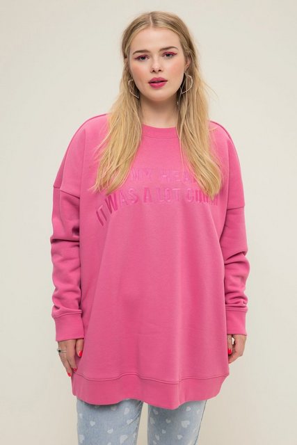 Studio Untold Sweatshirt Sweatshirt oversized Stick-Statement Rundhals günstig online kaufen