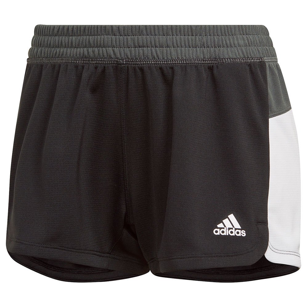 Adidas Pacer Colorblock Shorts Hosen M Black / Grey Six günstig online kaufen