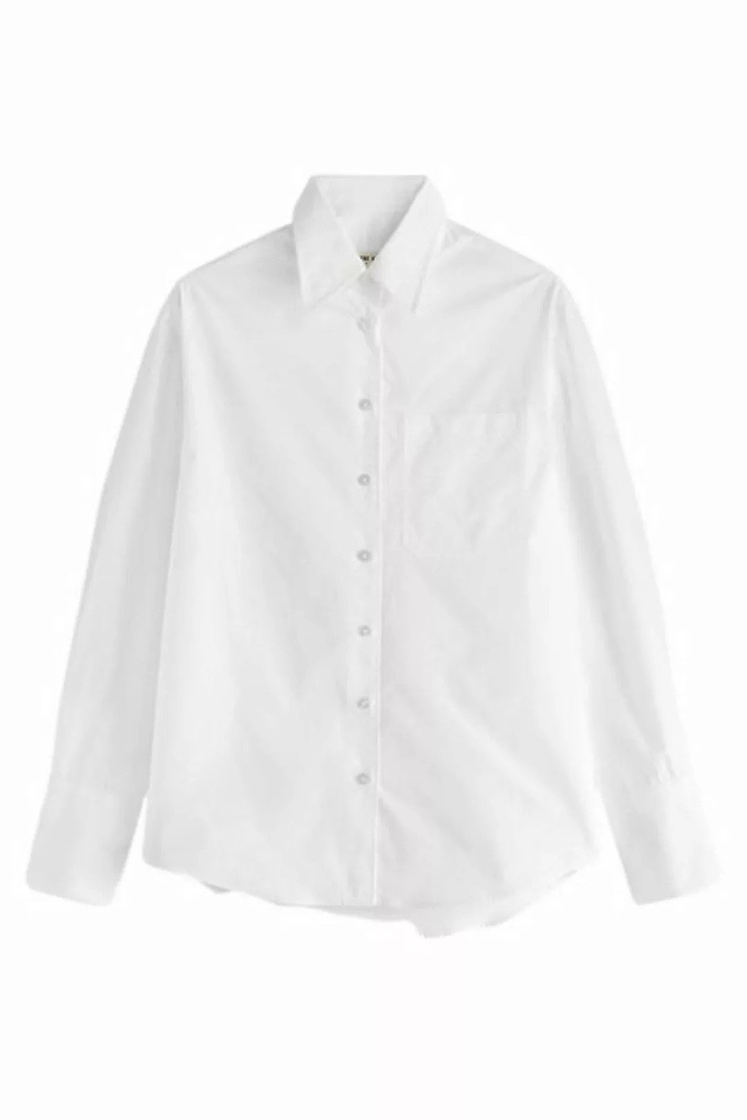 Myleene Klass Langarmbluse Myleene Klass Übergroßes Hemd Baumwoll-Popeline günstig online kaufen