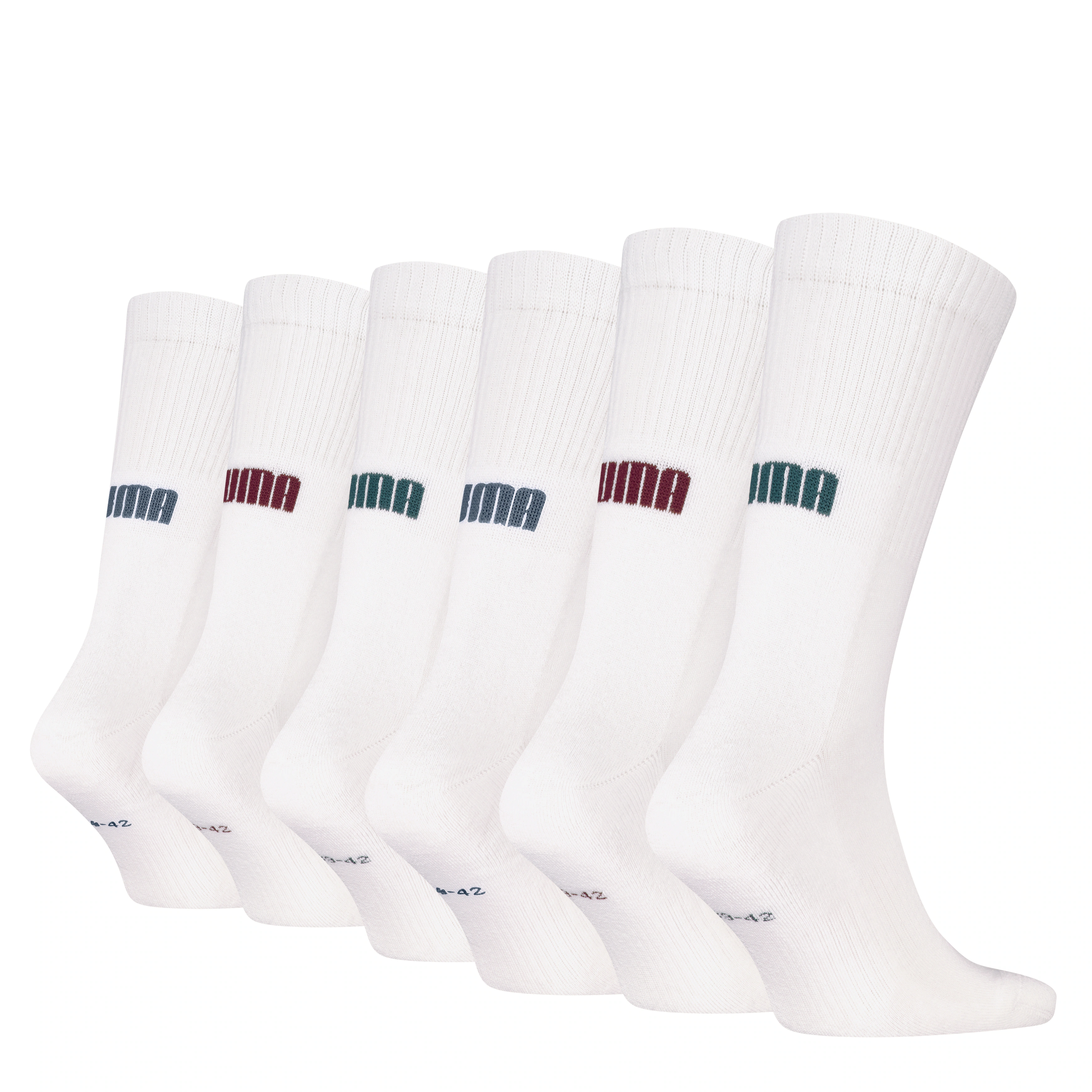 PUMA Socken "PUMA UNISEX CUSHIONED NEXT CREW 6P ECOM", (6 Paar), mit Logosc günstig online kaufen
