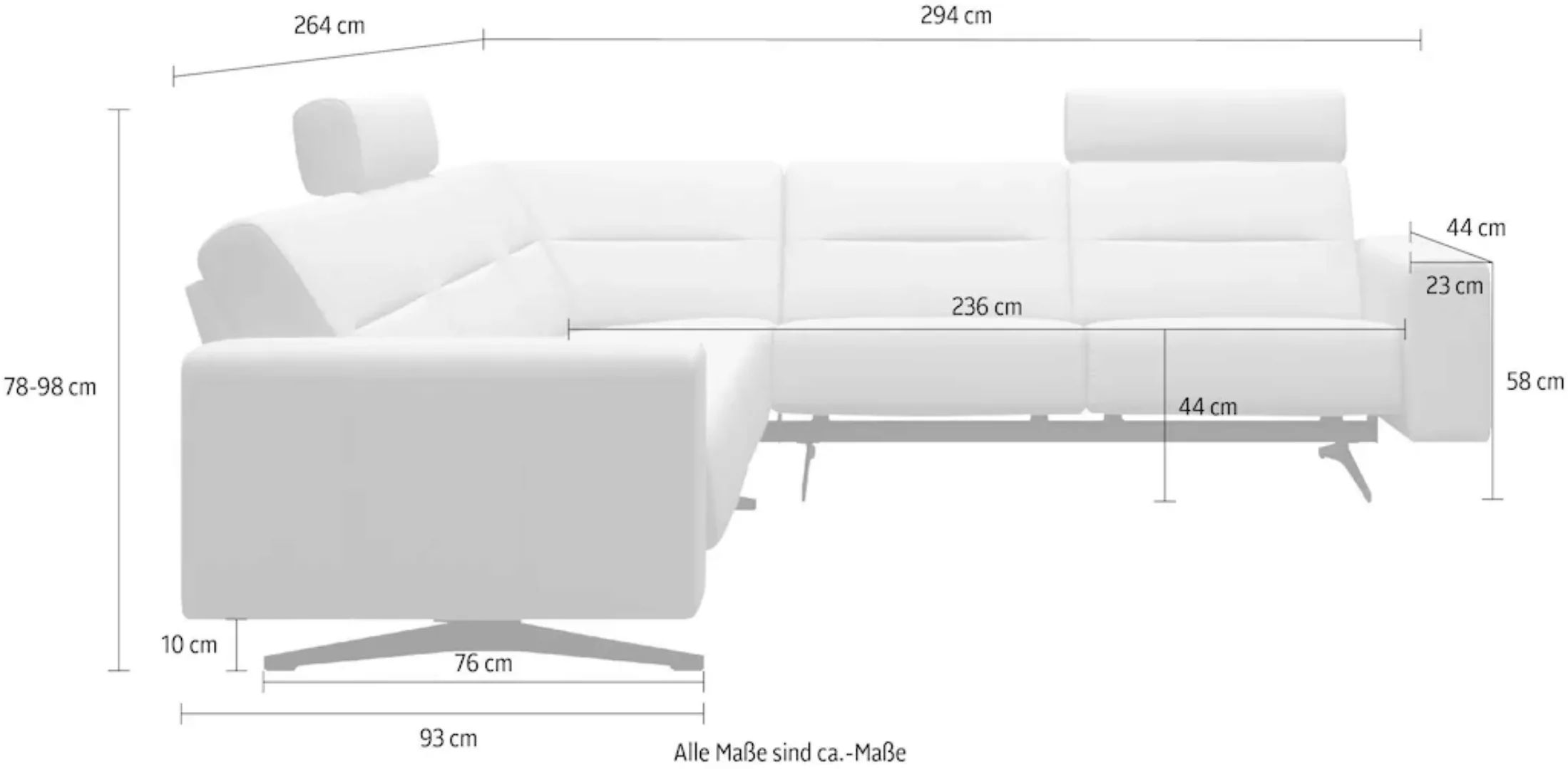 Stressless® Ecksofa »Stella« günstig online kaufen