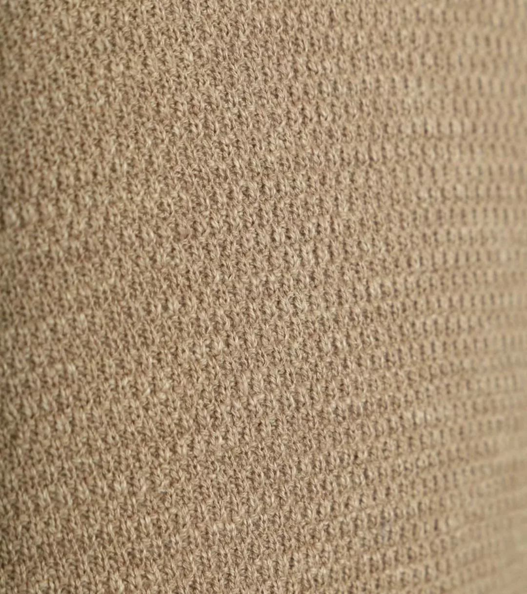 Suitable Strickjacke Struktur Taupe - Größe L günstig online kaufen