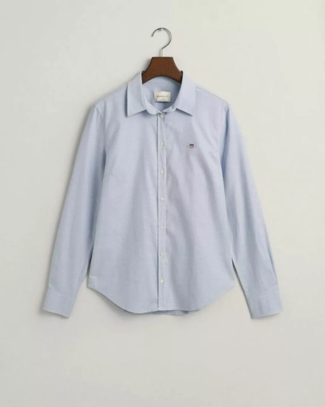 Gant Langarmbluse "New Slim Stretch Oxford Blouse", für bequemen Sitz u. Be günstig online kaufen