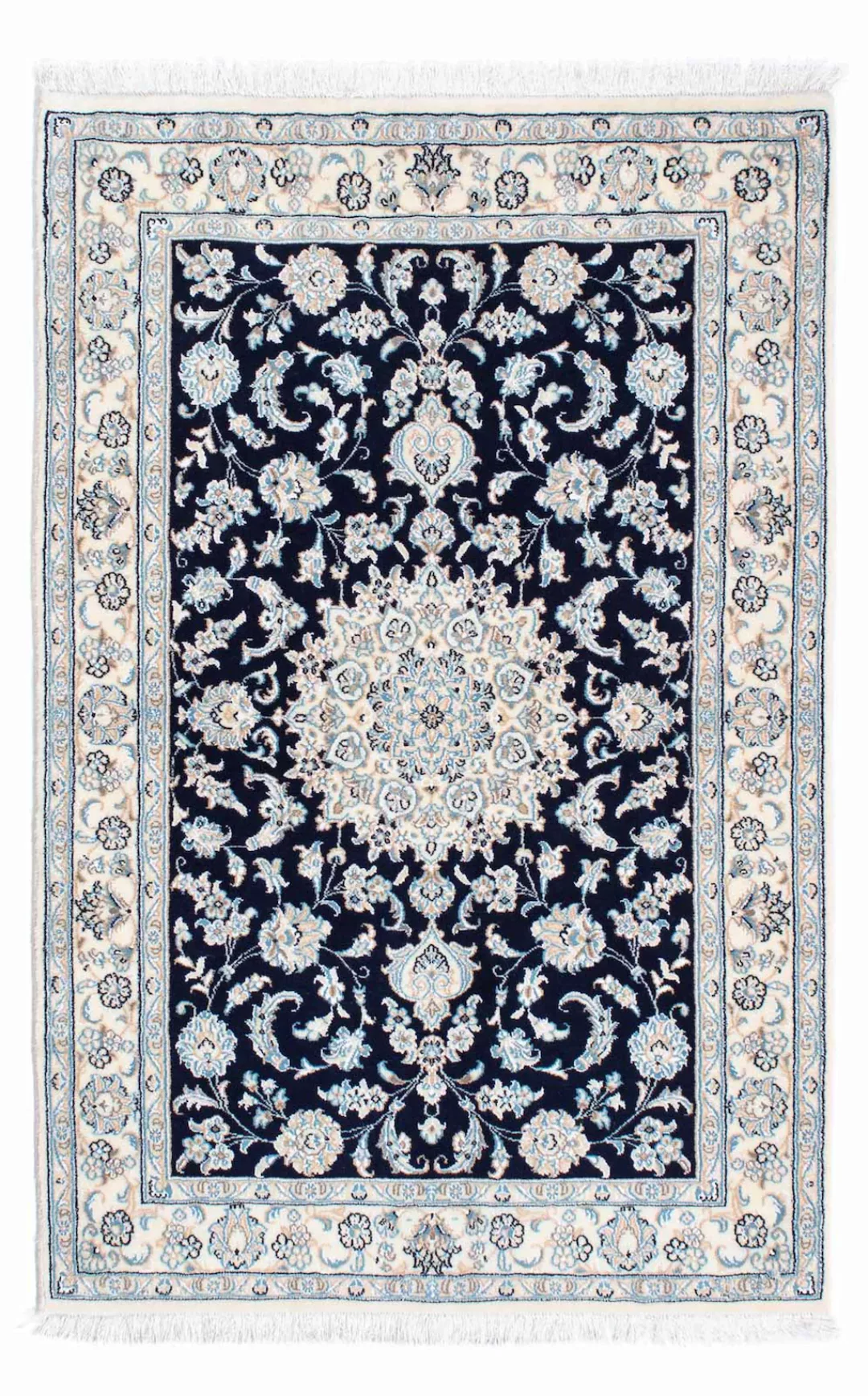 morgenland Orientteppich »Perser - Nain - Royal - 150 x 98 cm - dunkelblau« günstig online kaufen