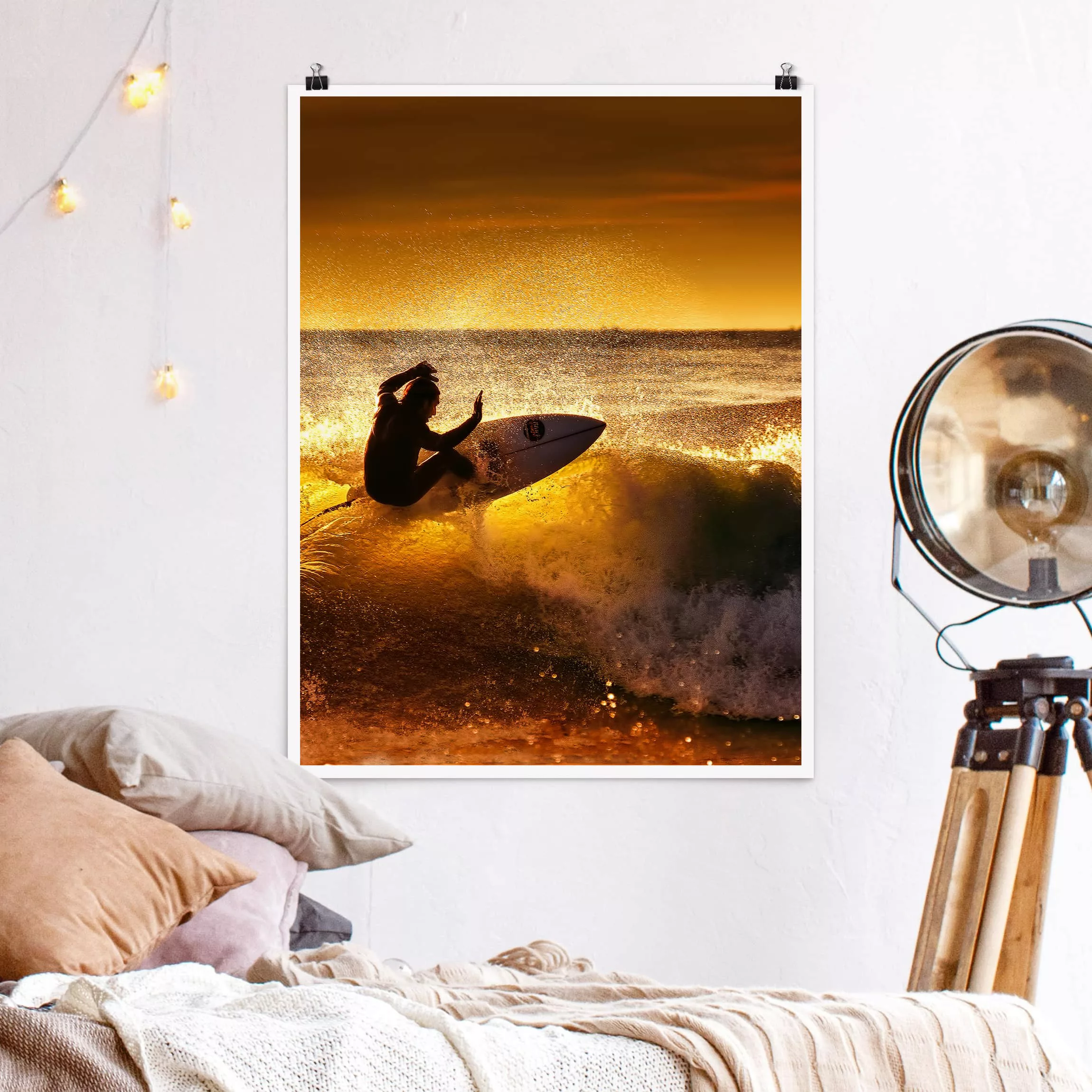 Poster - Hochformat Sun, Fun and Surf günstig online kaufen