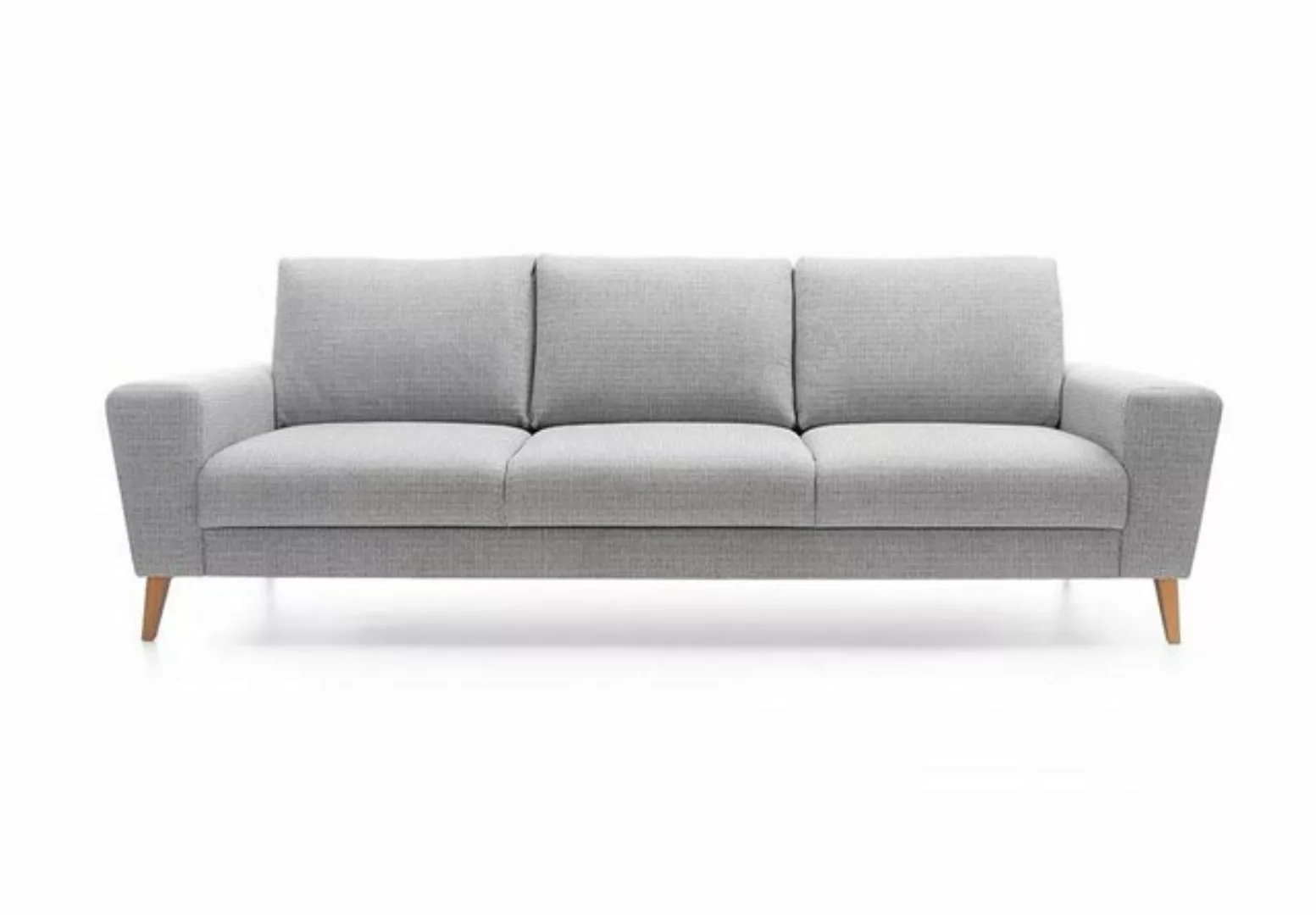 Xlmoebel Ecksofa Dreisitzer Polster-Couch Loungesofa mit Stoffbezug, Herges günstig online kaufen