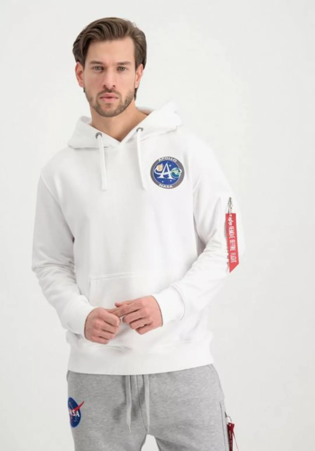 Alpha Industries Hoodie ALPHA INDUSTRIES Men - Hoodies Apollo Mission Hoody günstig online kaufen