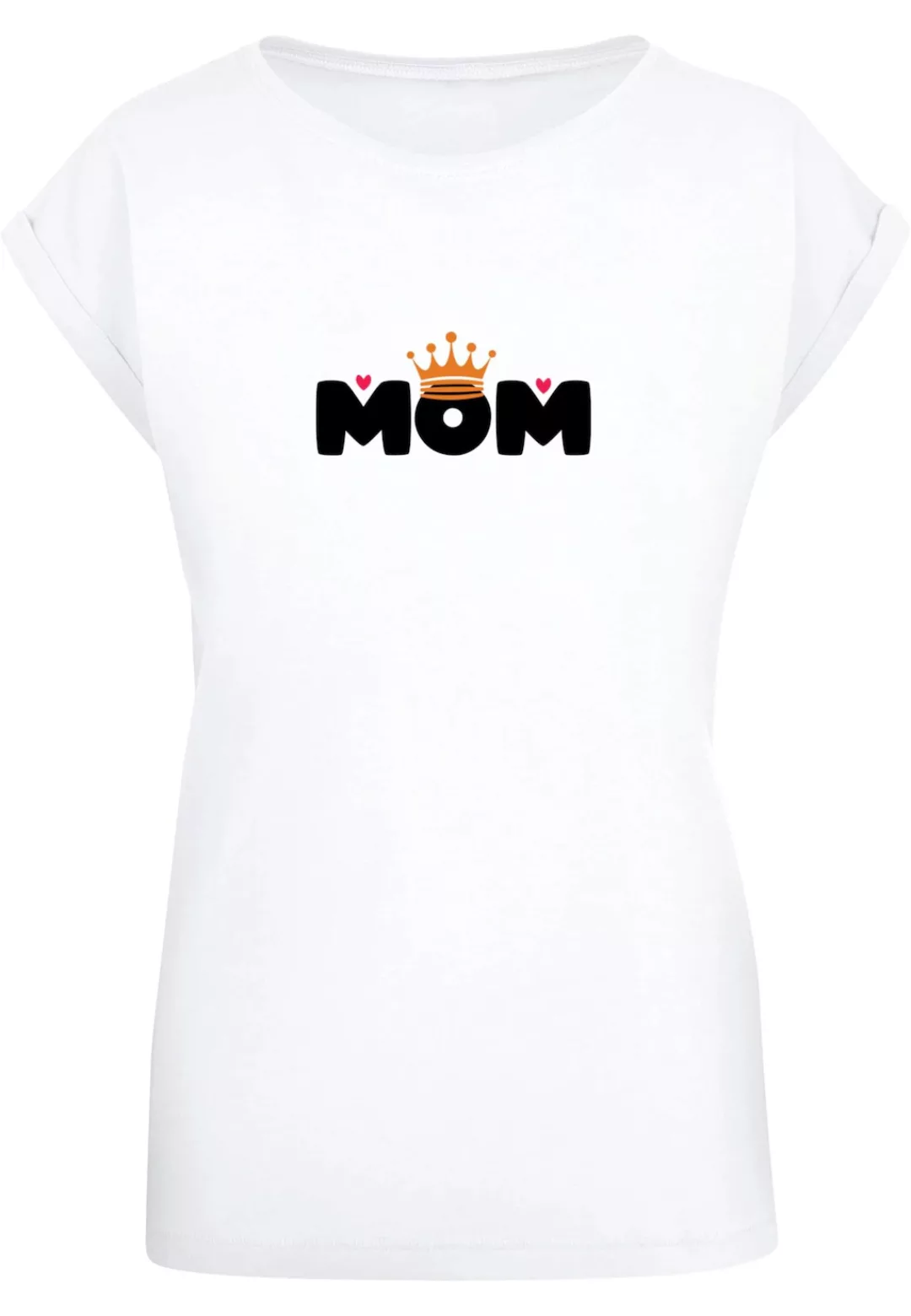 Merchcode T-Shirt "Merchcode Damen Ladies Mothers Day - Queen Mom T-Shirt" günstig online kaufen