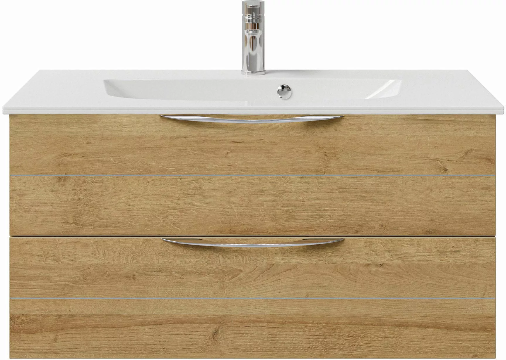 Saphir Waschtisch "Serie 6025 Mineralmarmor-Waschtisch mit Unterschrank, 97 günstig online kaufen