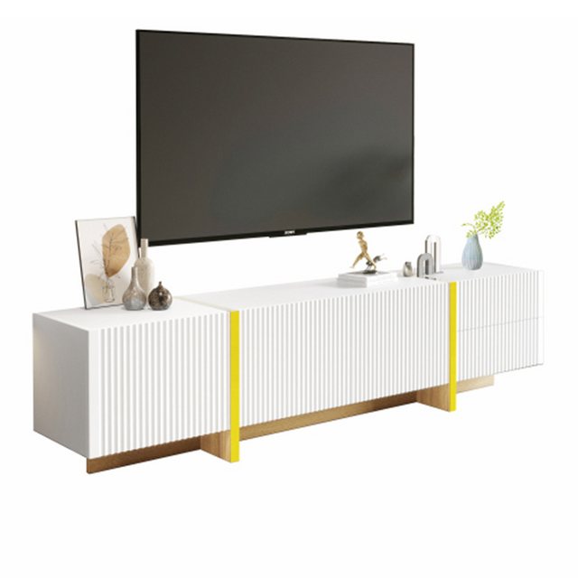 XDeer TV-Schrank TV-Schrank, Sideboard mit 3 Türen, TV-Ständer mit 2 Schubl günstig online kaufen