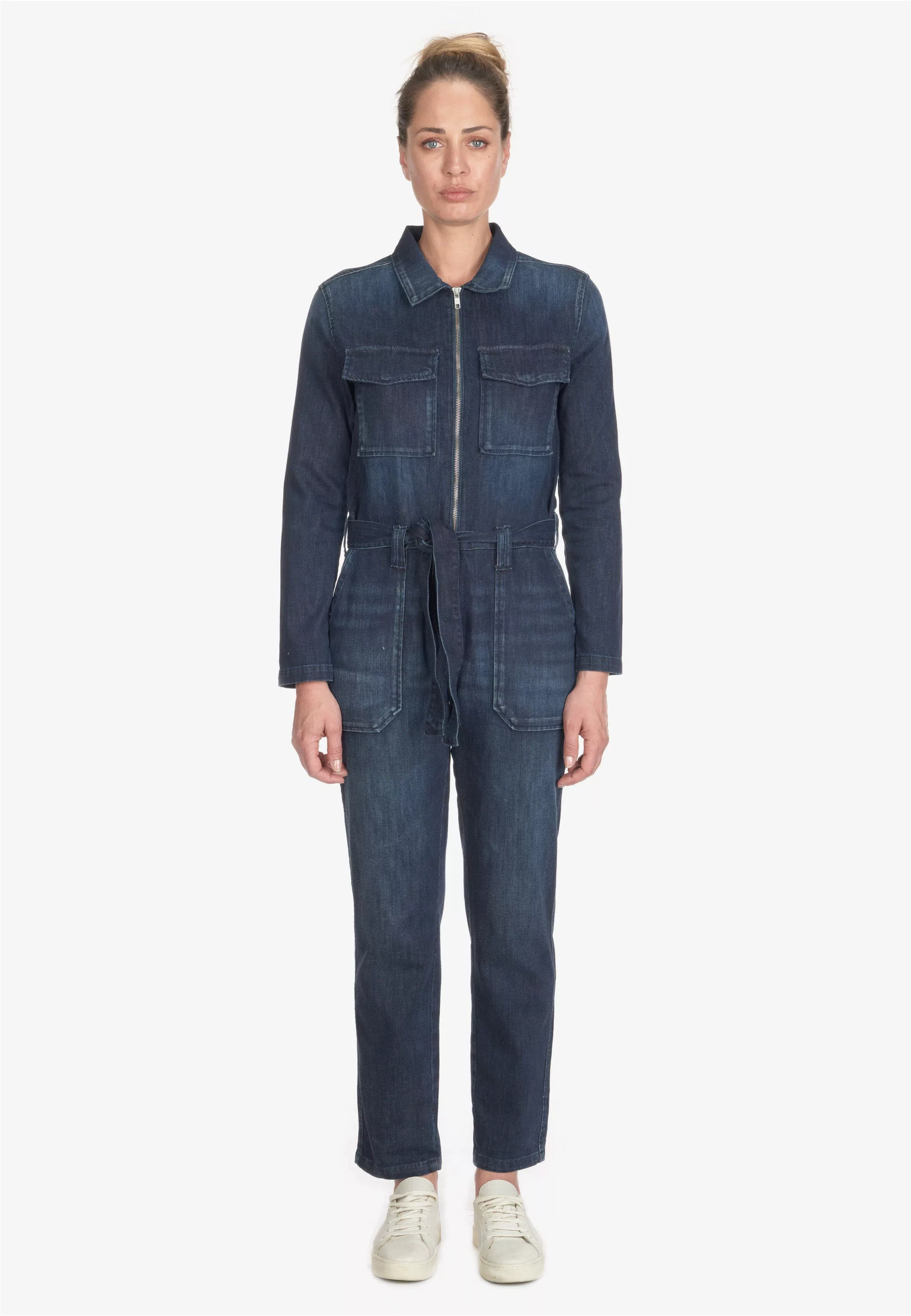 Le Temps Des Cerises Jumpsuit "LOUISA", in tollem Jeans-Look günstig online kaufen