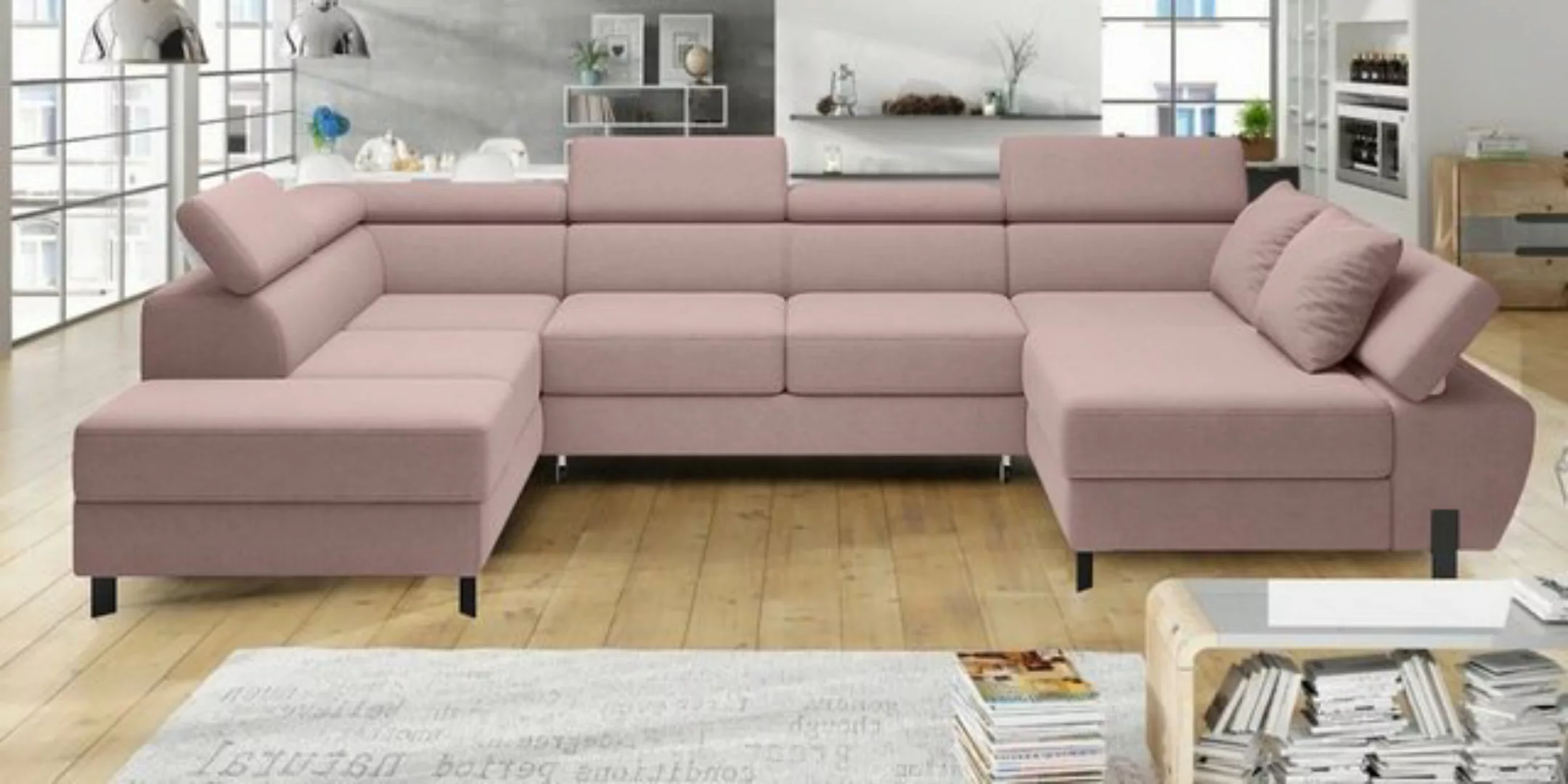 99rooms Wohnlandschaft Molinardi XL, Sofa, U-Form, Ottomane links oder rech günstig online kaufen