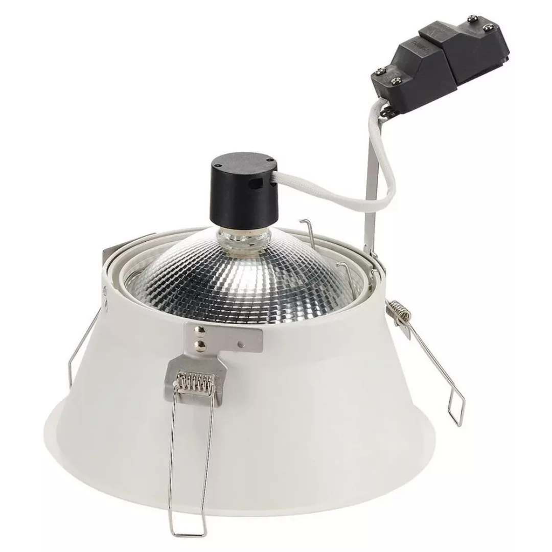 Runde Deckeneinbauleuche Horn-T, weiß, GU10 Reflektor - ES111 günstig online kaufen