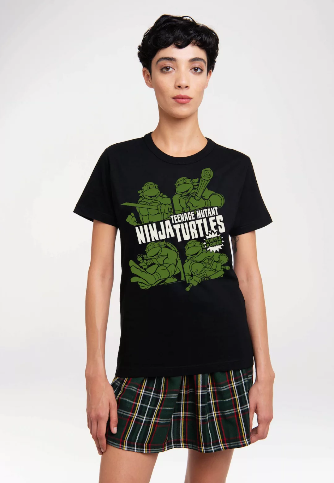 LOGOSHIRT T-Shirt "Ninja Turtles - Turtle Power", mit lizenziertem Print günstig online kaufen