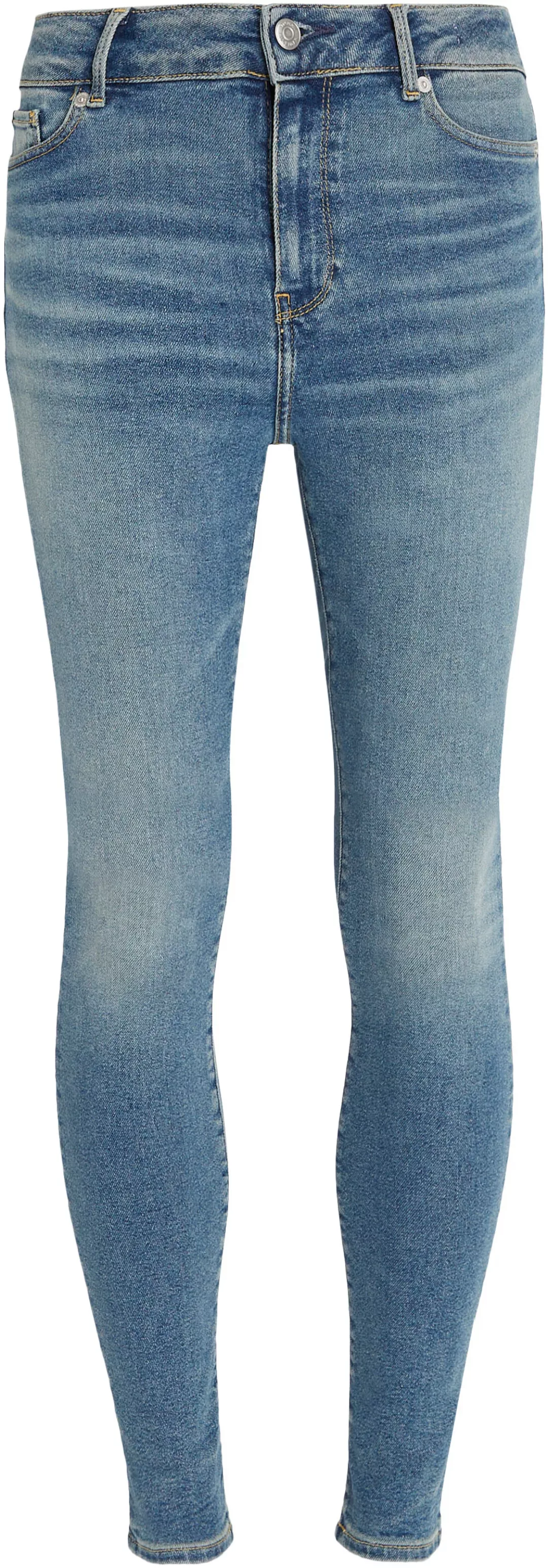 Tommy Hilfiger Skinny-fit-Jeans TH FLEX HARLEM U SKINNY HW KAI in blauer Wa günstig online kaufen