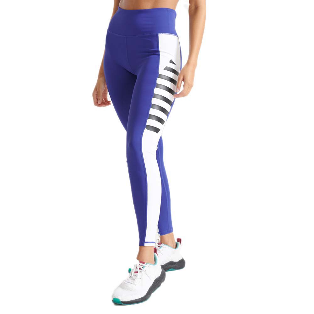 Superdry Training Lock Up Leggings L Cobalt Blue günstig online kaufen