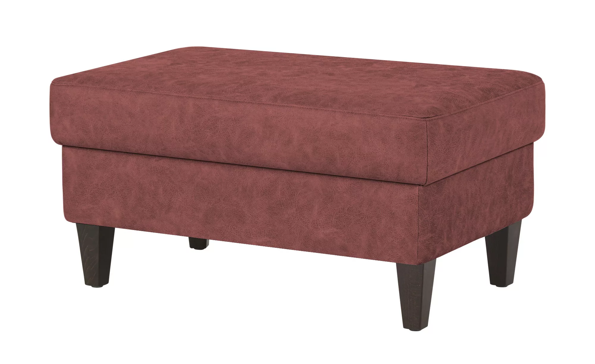 Diva Hocker  Diva - rot - 60 cm - 49 cm - 90 cm - Polstermöbel > Hocker - M günstig online kaufen