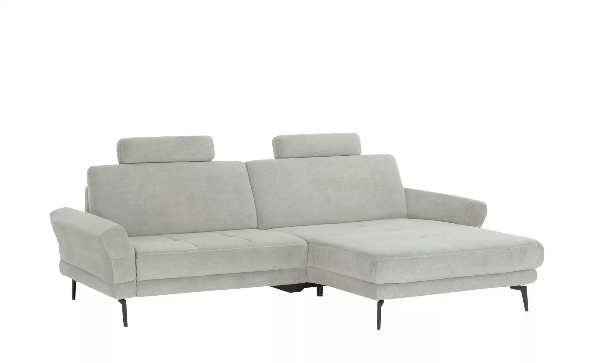 meinSofa Ecksofa  Mike ¦ silber ¦ Maße (cm): B: 251 H: 86 T: 216 Polstermöb günstig online kaufen