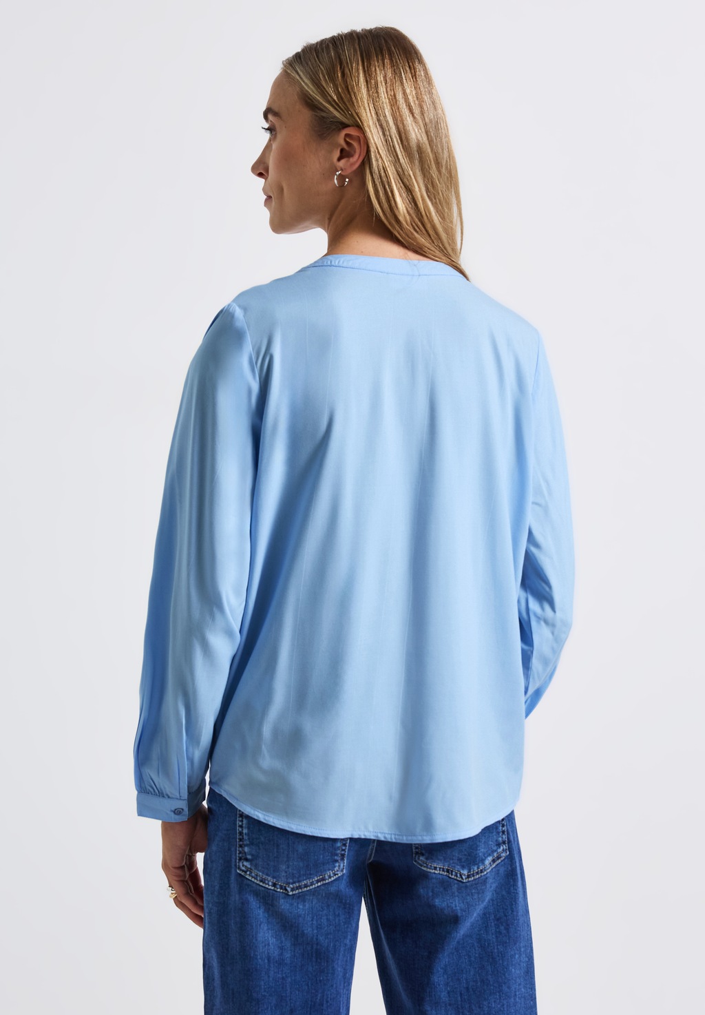 STREET ONE Langarmbluse, aus softer Viskose günstig online kaufen