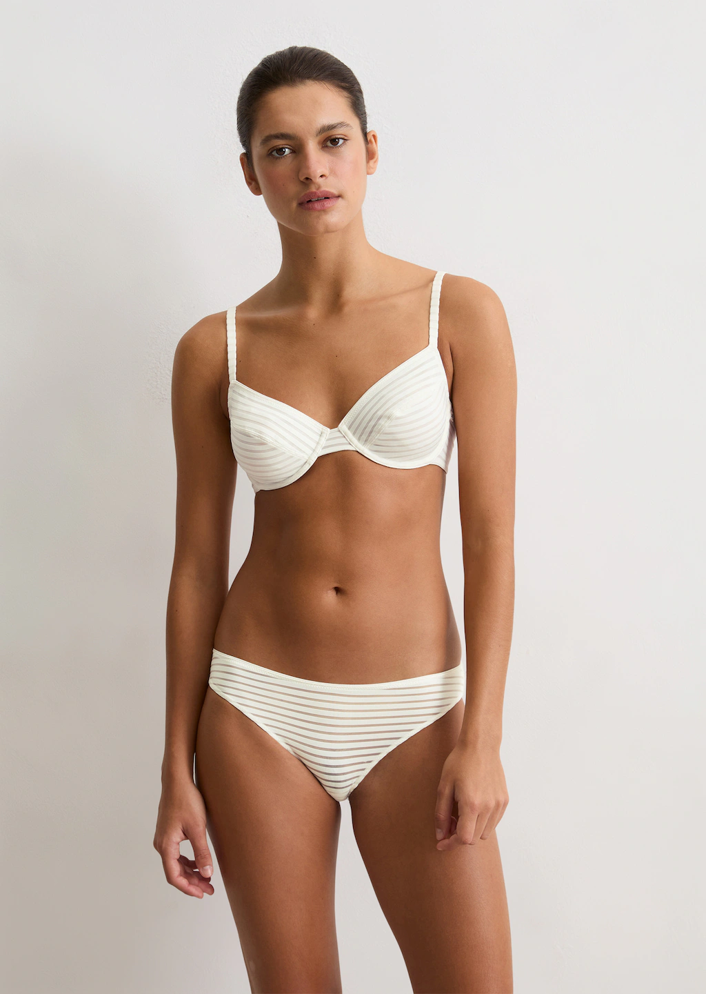 Marc OPolo Bikinislip "Second Skin Jaquard", elastischer Bund, Spitze, gest günstig online kaufen