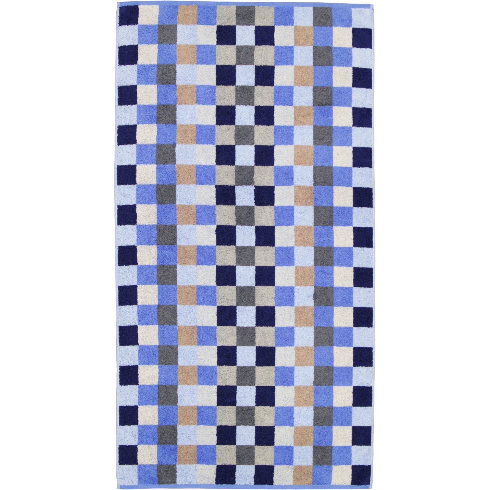 Cawö Duschtuch Duschtuch "Unique Karo", Jacquard, günstig online kaufen