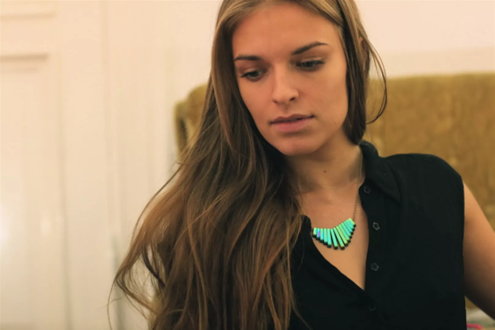 Hematit Collier Halskette In Regenbogenfarben günstig online kaufen